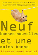 Couverture de Neuf bonnes nouvelles et une moins bonne