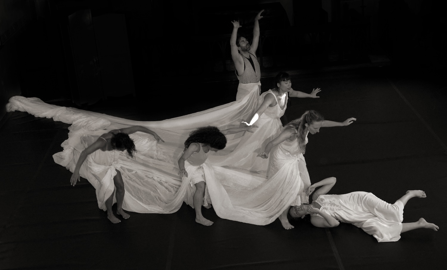 Amandine Garrido, Hoor Malas, David Rancourt, Katherine Ng, Erin O'Loughlin, Geneviève Boulet, 2025, portrait