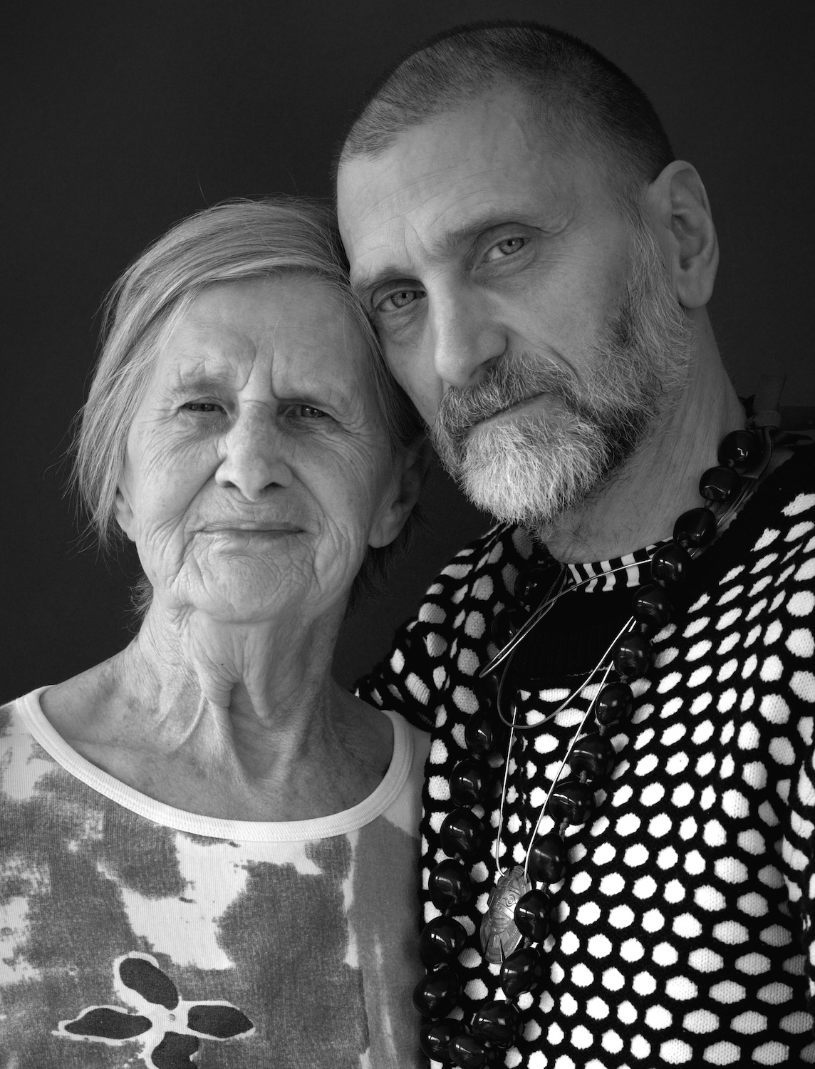 Benoît Lachambre et sa mère, Julie Tremblay, 2017, portrait