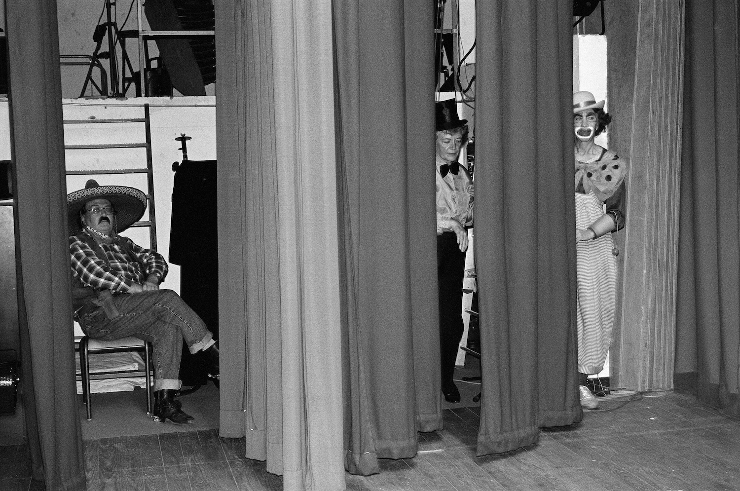Spectacle aide sociale, Antibes, 1988
