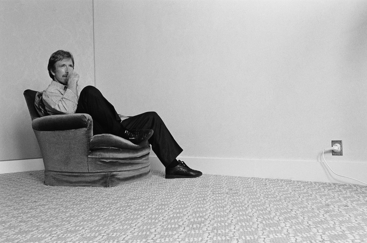 Chuck Norris, acteur, 1988, portrait