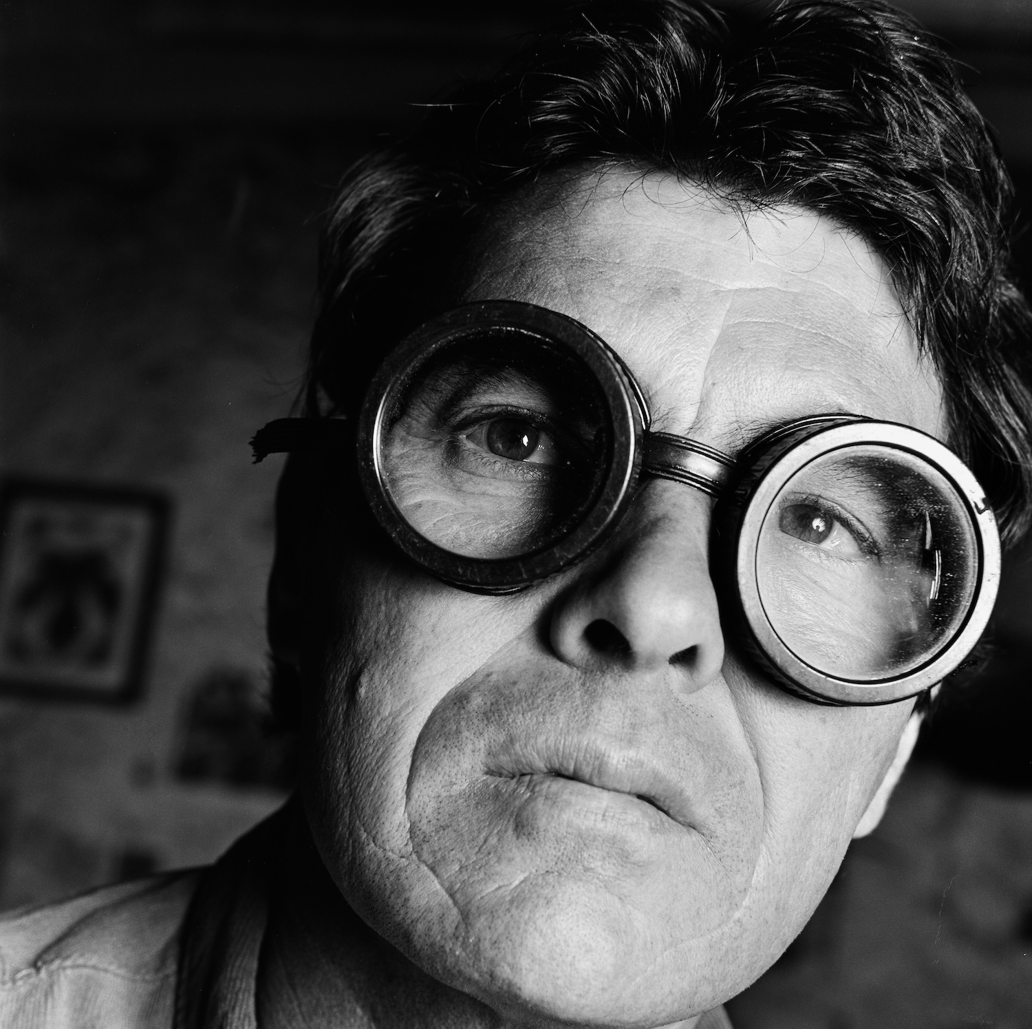 Max Cartier, sculpteur, 1992, portrait