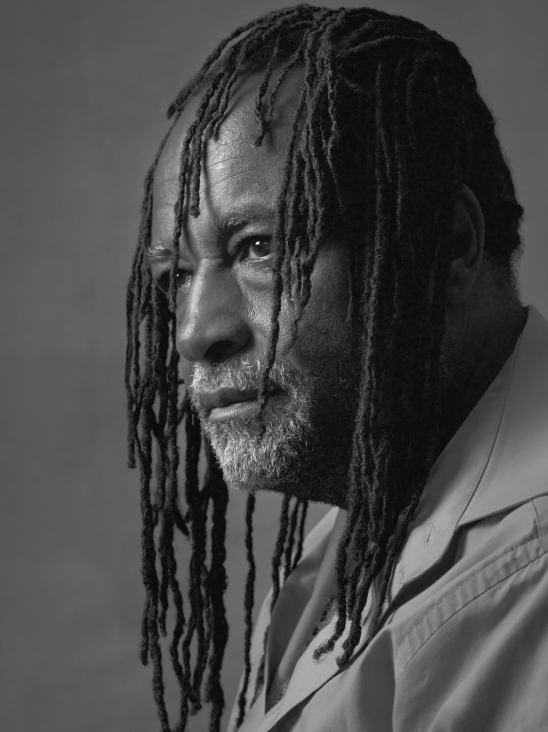 Rodney Saint-Éloi, écrivain et éditeur, 2018, portrait