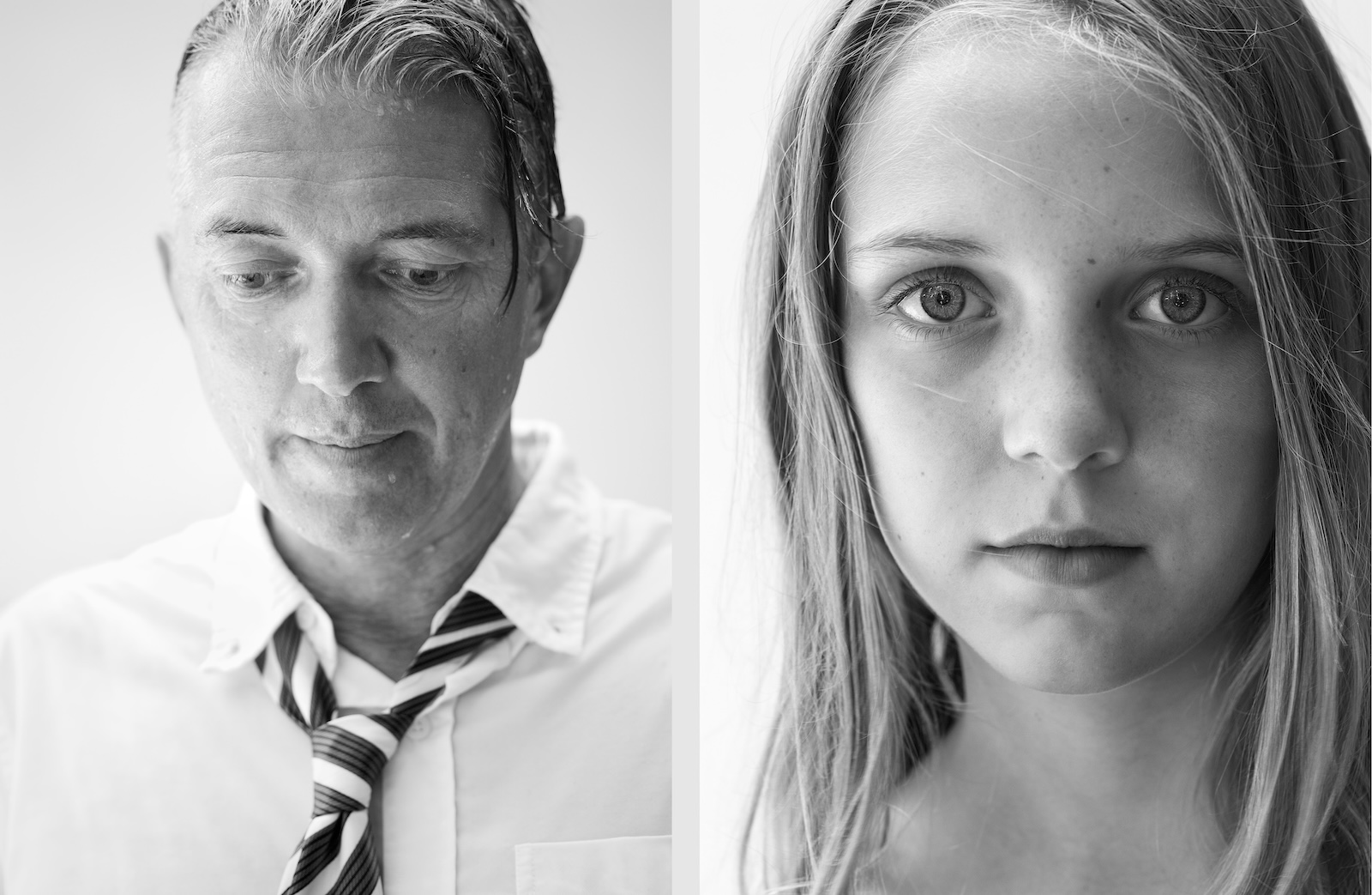 Simon Roy, écrivain, et Romane Roy, 2017, portrait